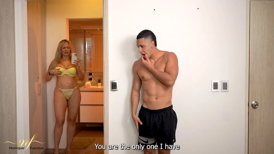 Stepson Discovers His Cuckolded Stepmother’s Secret – Monique Fuentes & Max Betancur.